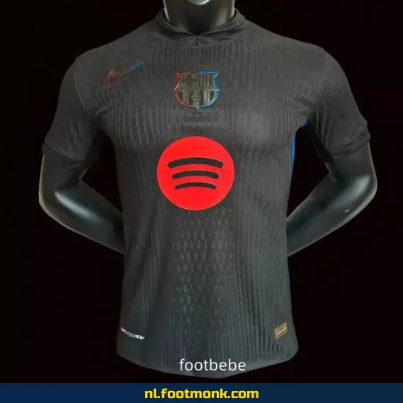 Voetbalshirt Barcelona 2024/2025 Uittruiters Zwart – Origineel Voetbalshirt Kopen Online