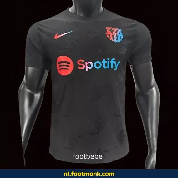 FC Barcelona Thuisshirt 2024-2025 – Zwart Limited Edition – Officieel Voetbalshirt voor Supporters – Heren & Dames