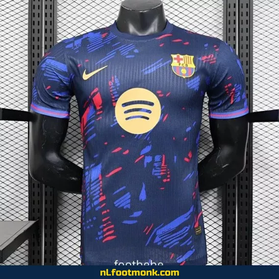 FC Barcelona Thuisshirt 2025-2026 Marine – Officieel Voetbalshirt | Origineel, Personaliseerbaar | Dames & Heren
