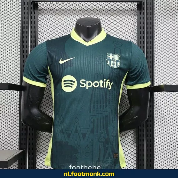FC Barcelona Thuisshirt 2025-2026 - Donkergroen - Officieel Voetbalshirt | Kopen Online