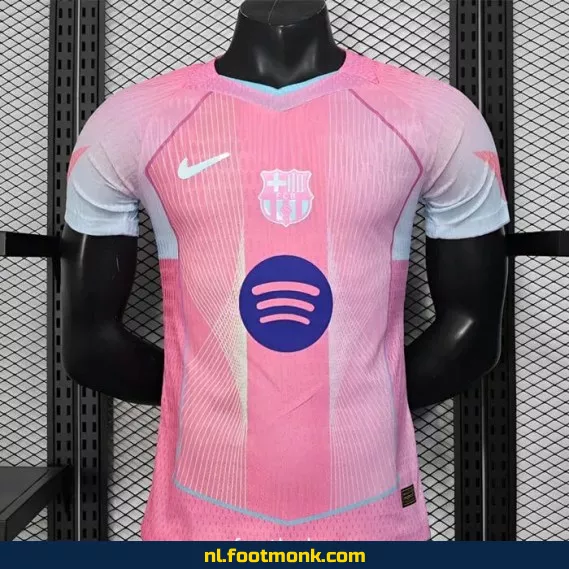 FC Barcelona Thuisshirt 2025-2026 Roze – Officieel Voetbalshirt voor Dames & Heren – Bestel Nu Online