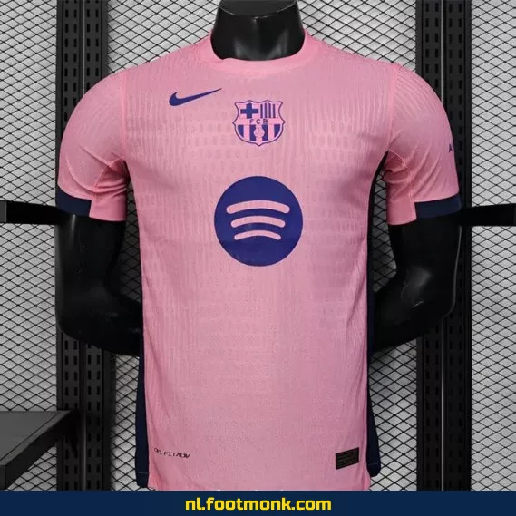 FC Barcelona Thuisshirt 2025-2026 Roze – Officieel Voetbalshirt voor Dames & Heren