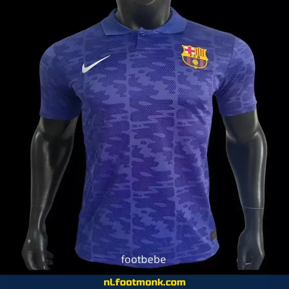 FC Barcelona 2025 Polo Voetbalshirt - Violet | Officieel Voetbalshirt | Voetbalshirt Dames & Heren | Fanwear | Aanbieding
