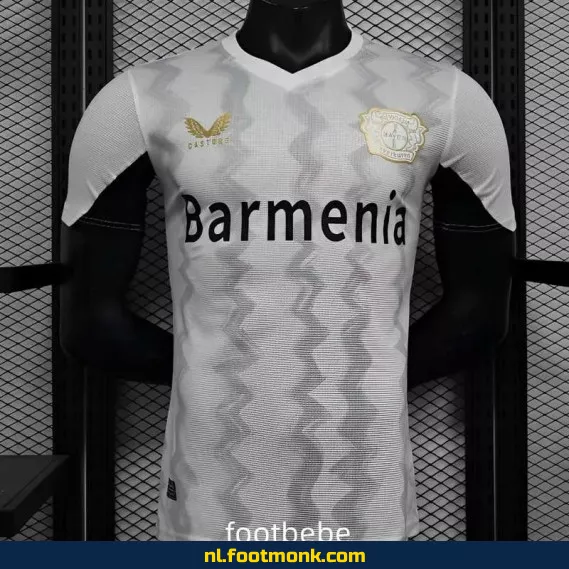 Bayer 04 Leverkusen Thuisshirt 2024-2025 – Wit Voetbalshirt | Officieel Voetbaltenue | Heren & Dames | Personaliseerbaar | Fanwear