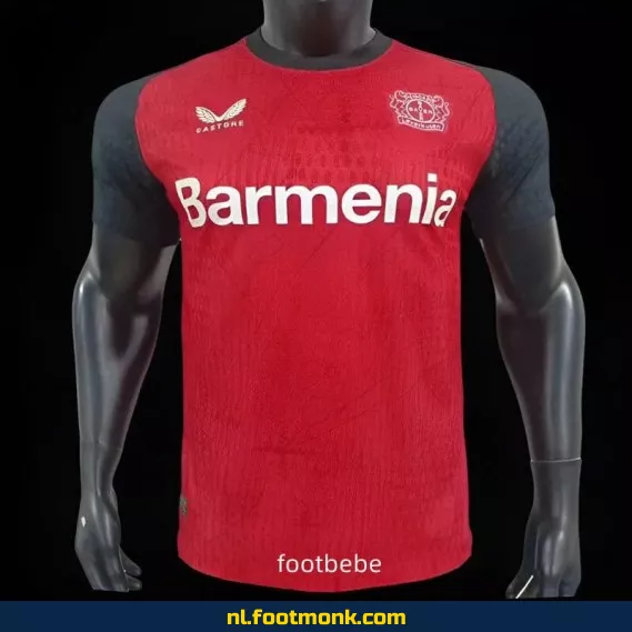 Bayer 04 Leverkusen Thuisshirt 2024/2025 – Officieel Voetbalshirt | Dames, Heren & Kinderen | Origineel Voetbalshirt met Optionele Bedrukking