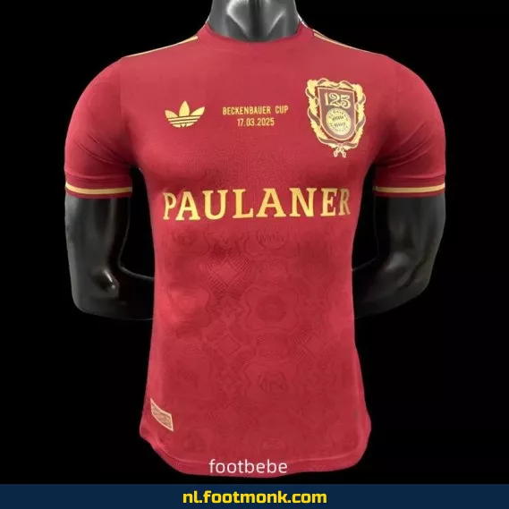 Bayern Munich Thuisshirt 2025 – 125 Jaar Beckenbauer – Officieel Voetbalshirt – Heren/Dames/Kinderen – Origineel, Personaliseerbaar – Bestel Nu Online