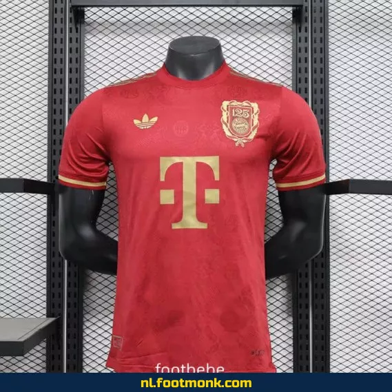 Bayern Munich 2025 Thuisshirt - 125 Jaar Speciale Editie Rood - Officieel Voetbalshirt | Koop Nu Online