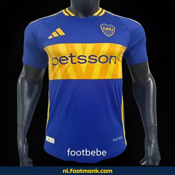 Boca Juniors Thuisshirt 2024-2025 – Officieel Voetbalshirt voor Dames & Heren – Koop Nu Online