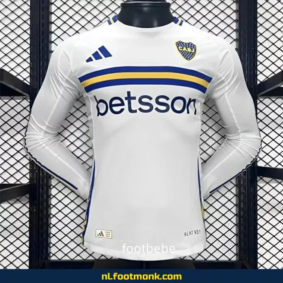 Boca Juniors 2024-2025 Uit Thuisshirt Lange Mouw – Officieel Voetbalshirt voor Supporters – Bestel Nu Online