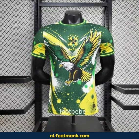 Brazilië 2024-2025 Special Edition Groen Voetbalshirt – Officieel Wedstrijdtenue | Voetbalshirts Dames/Heren | Origineel & Authentiek