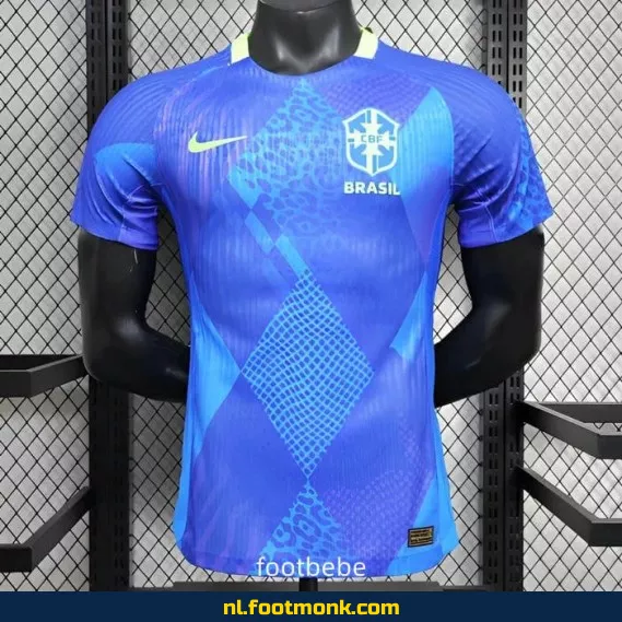 Brazilië 2025 Thuisshirt - Officieel Voetbalshirt in Blauw | Voetbalshirts Online Kopen