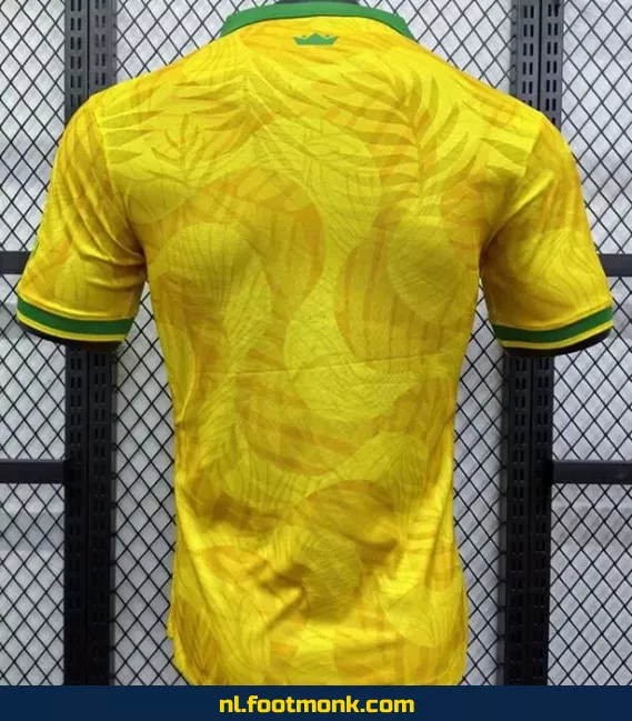 Brazilië Thuisshirt The Prince 2024-2025 – Geel Voetbalshirt | Officieel, Personaliseerbaar | Heren & Dames