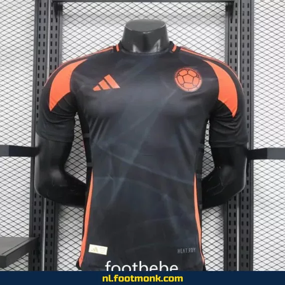 Colombia Uit Thuisshirt 2024-2025 - Zwart Voetbalshirt | Officieel | Fanwear | Aanbieding