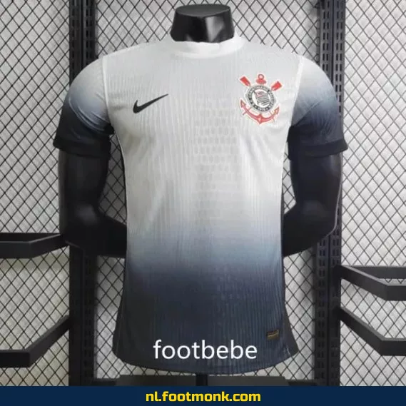 Corinthians Thuisshirt 2024-2025 – Wit Voetbalshirt – Officieel Wedstrijdshirt – Fanwear – Heren & Dames