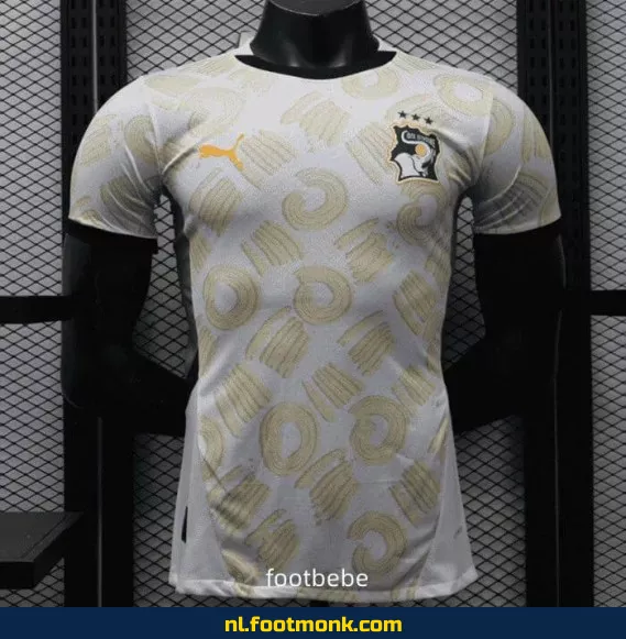 Officieel Ivoorkust Thuisshirt 2024-2025 – Speciale Editie Wit – Voetbalshirt met Optie tot Personalisatie