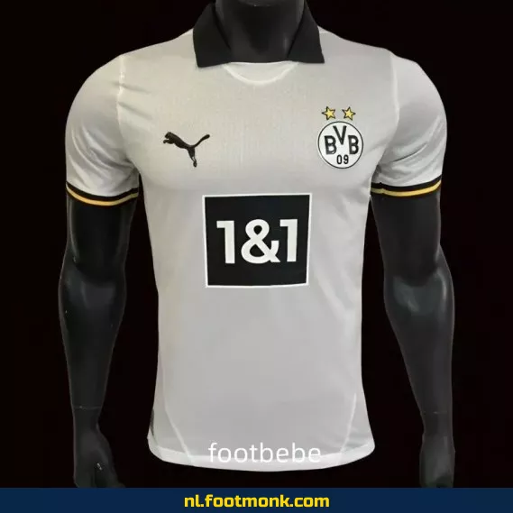 Borussia Dortmund Thuisshirt 2024-2025 Derde Uitvoering Wit – Officieel Voetbalshirt | Voetbalshirts Dames & Heren | Origineel Voetbalshirt Kopen