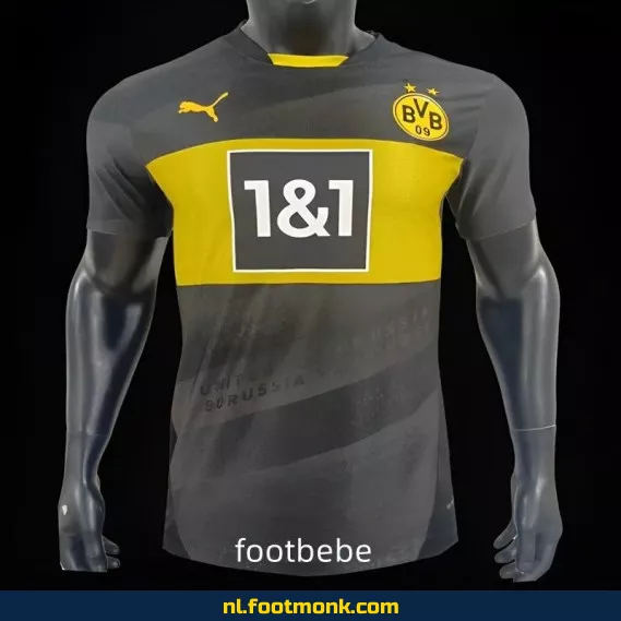 Officieel Borussia Dortmund Uit Shirt 2024-2025 - Zwart Voetbalshirt voor Mannen & Vrouwen - Koop Nu Online