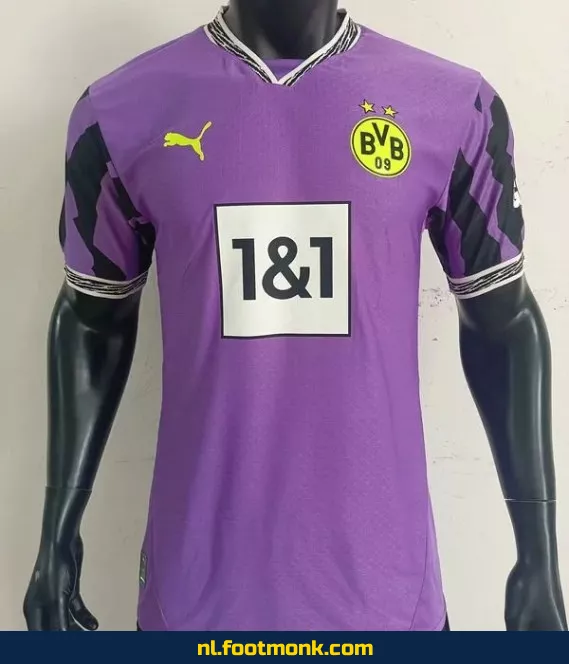 Officieel Borussia Dortmund Voetbalshirt 2025-2026 - Violet - Koop Nu Online | Voetbalshirts voor Heren & Dames | Originele Fanwear