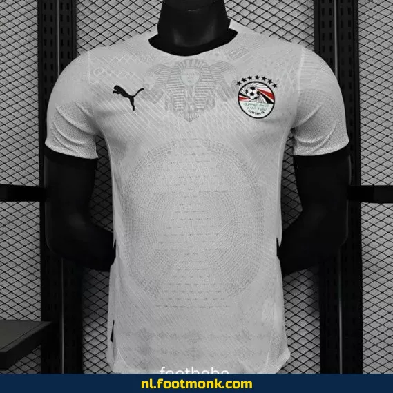 Egypte 2024-2025 Uit Thuisshirt Wit – Officieel Voetbalshirt | Voetbalshirts Dames & Heren | Fanwear & Custom Opties