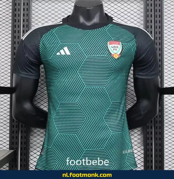 Officieel Verenigde Arabische Emiraten Uit Voetbalshirt 2024 - Groen | Voetbalshirts Kopen Online | Originele Fanwear