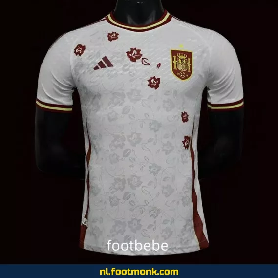 Spanje Thuisshirt 2024-2025 – Witte Speciale Editie – Officieel Voetbalshirt