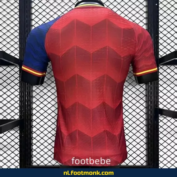Speciale editie rood Spaans voetbalshirt 2024 - Officieel matchshirt