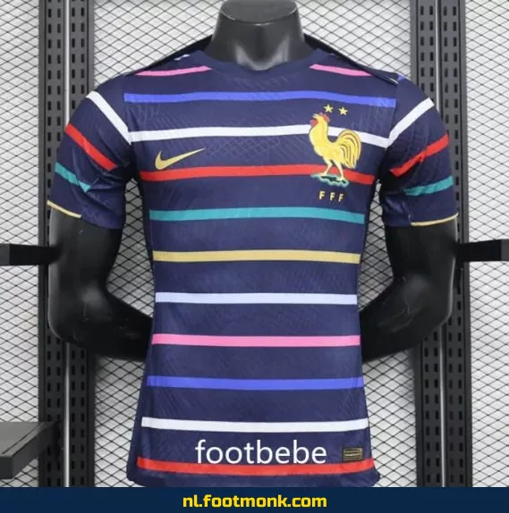 Frankrijk Euro 2024 Trainingsshirt Voetbalshirt – Officieel Thuistenue | Voetbalshirts Dames & Heren | Customizen | Aanbieding