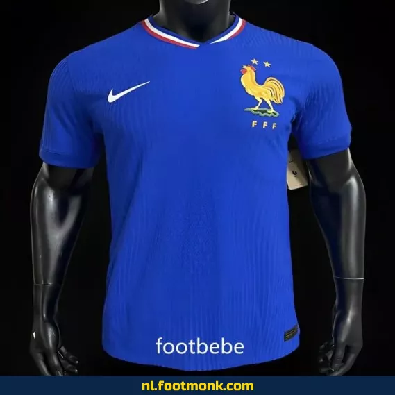 Officieel Frans Thuisshirt Euro 2024 - Blauw Voetbalshirt | Koop Nu