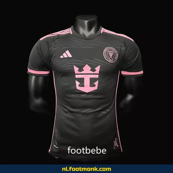 Inter Miami 2024-2025 Uit Thuisshirt Zwart – Officieel Voetbalshirt | Voetbalshirts Dames/Heren | Fanwear Aanbieding