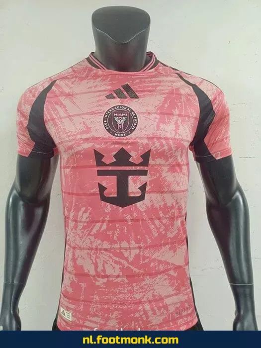 Inter Miami 2024-2025 Roze Voetbalshirt – Officieel Thuistenue | Fanwear voor Dames & Heren