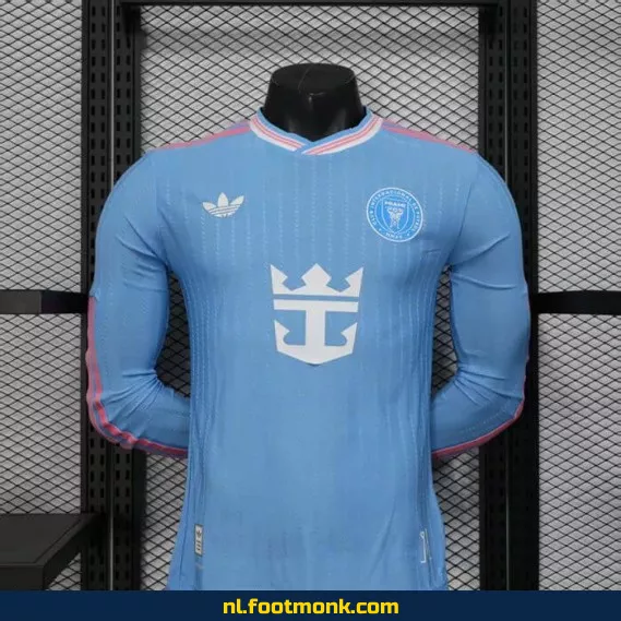 Inter Miami 2025-2026 Derde Tenue Lange Mouwen Voetbalshirt – Officieel, Personaliseerbaar | Koop Nu Online