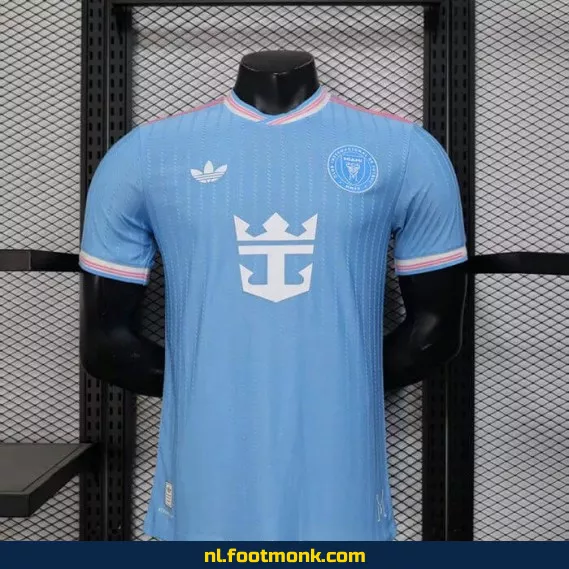 Inter Miami Derde Thuisshirt 2025-2026 – Blauw Voetbalshirt | Officieel | Kopen Online