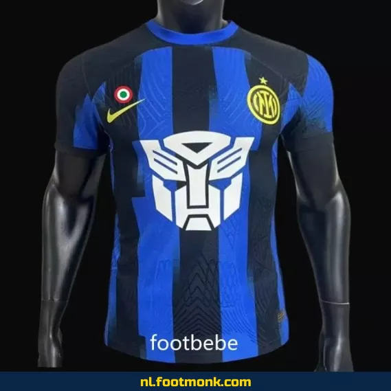 **Inter Milan Thuisshirt 2023/2024 – Officieel Voetbalshirt met Transformers Design | Voetbalshirt Dames/Heren/Kinderen | Origineel, Customizen & Aanbiedingen**