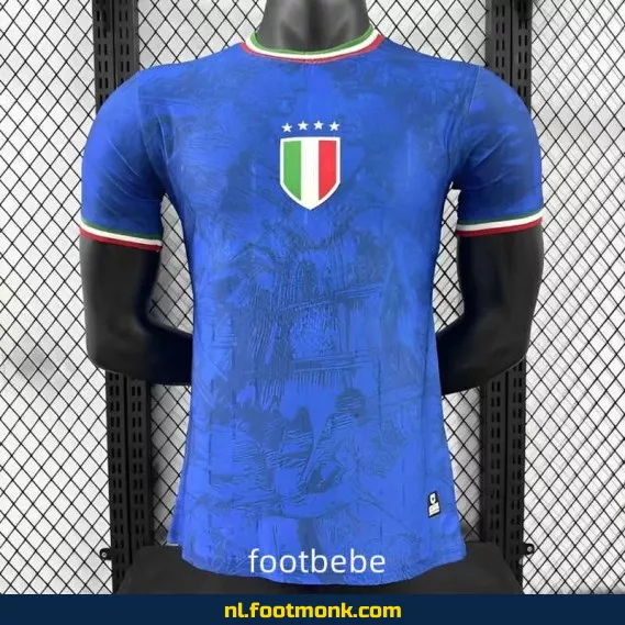 Officieel Italiaans voetbalshirt 2024 - Blauw speciale editie | Voetbalshirt kopen | Origineel & Exclusief
