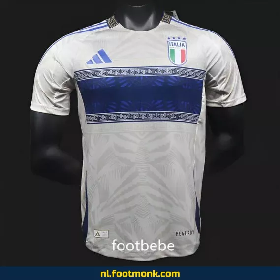Officieel Italië Voetbalshirt 2024 - Versace Wit - Fanwear voor Heren & Dames