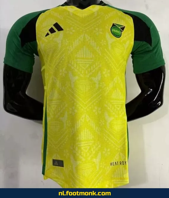 Jamaica Thuistenue 2024-2025 – Geel Voetbalshirt – Officieel Voetbaltenue – Fanwear – Aanbieding