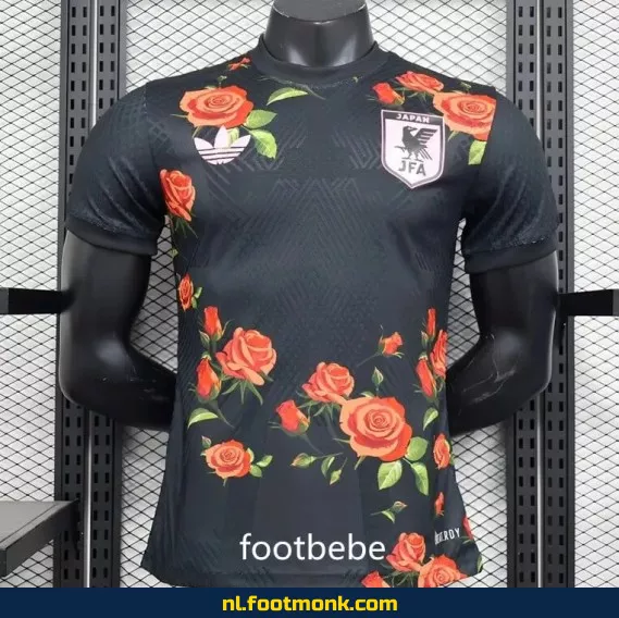 Origineel Japans Voetbalshirt 2023-2024 - Zwart Roze - Match Maillot | Voetbalshirts Dames/Heren | Aanbieding