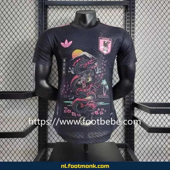 Japans Voetbalshirt 2023 - Speciale Dragon Editie Zwart | Officieel Voetbalshirt | Fanwear | Aanbieding