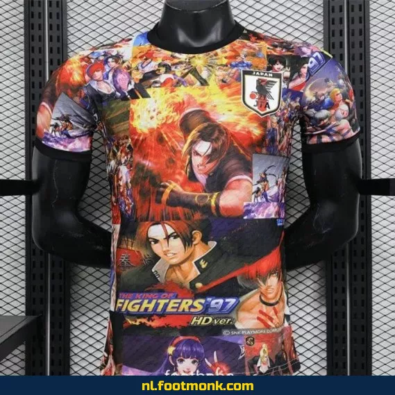 Japanse Voetbalshirt 2024-2025 - Officieel Wedstrijdshirt - Combattants 97 - Authentiek Voetbalshirt voor Mannen en Vrouwen