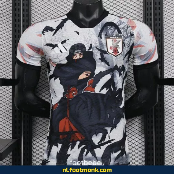 Japanse Voetbalshirt 2024-2025 Itachi Uchiha – Officieel Voetbaltenue, Custom Shirt, Fanwear aanbieding