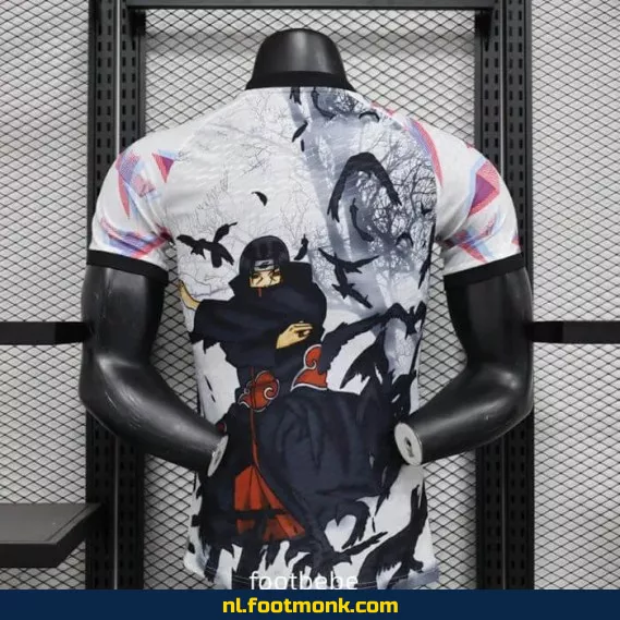 Japanse Voetbalshirt 2024-2025 Itachi Uchiha – Officieel Voetbaltenue, Custom Shirt, Fanwear aanbieding