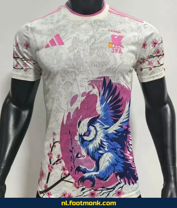 Japan 2024-2025 Roze Voetbalshirt met Logo – Officieel Wedstrijdshirt | Voetbalshirts Dames & Heren | Origineel & Aanbieding