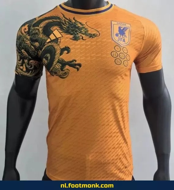 Officieel Japans Voetbalshirt 2024-2025 - Oranje | Voetbalshirts voor Dames & Heren | Origineel, Personaliseerbaar | Fanwear & Supportersshirts