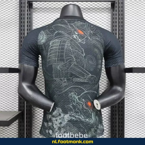 Japan 2024 Dragon en Samoerai Zwart Voetbalshirt - Officieel Wedstrijdshirt | Koop Nu Online