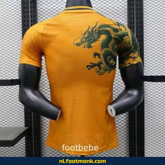 Japan 2024 Geel Draken Voetbalshirt – Officieel Voetbaltenue | Customizen | Aanbieding
