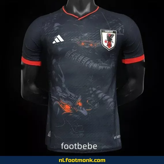 Japan 2024 Dragon Zwart Voetbalshirt – Officieel Match Shirt – Limited Edition