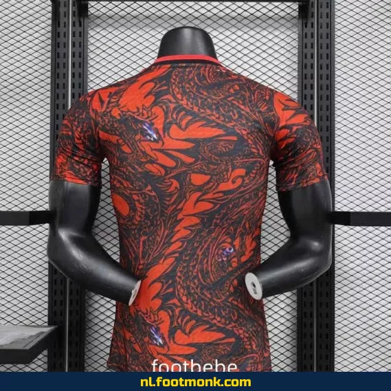 Japans Voetbalshirt 2024 - Speciale Editie Rode Dragon | Officieel Voetbalshirt | Customizen | Dames & Heren