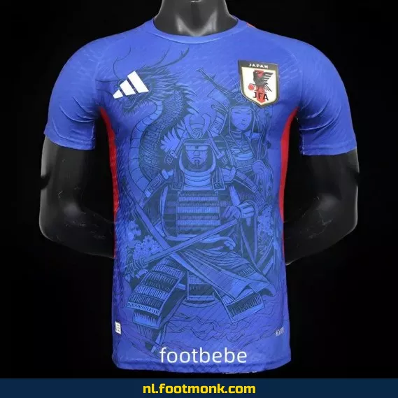 Japans Voetbalshirt 2024 – Draak & Samoerai Motief | Officieel Wedstrijdshirt