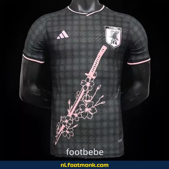 Japans Voetbalshirt 2024 – Fleur de Prunier & Zwarte Zwaard | Origineel Voetbaltenue | Heren & Dames | Personaliseerbaar