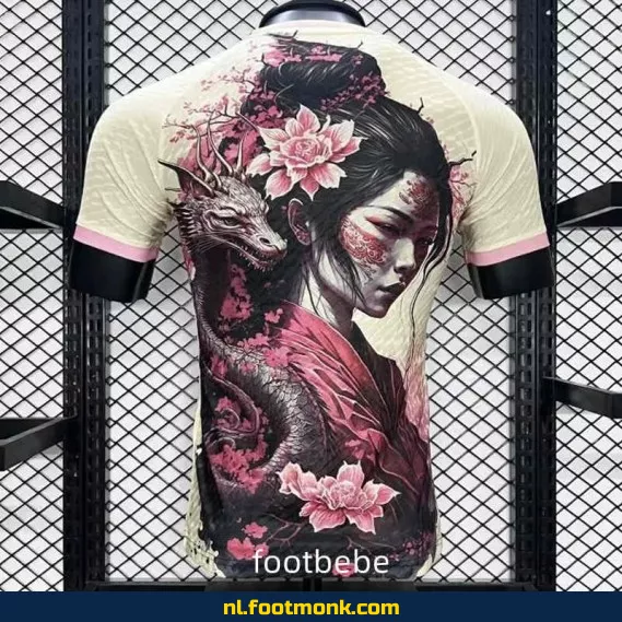 Japan 2024 Geisha Fantasme Voetbalshirt – Officieel Wedstrijdtenue | Customizen | Aanbieding